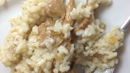 Рецепт Нежного ризотто с грибами