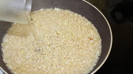 Рецепт перлового ризотто с зелеными овощами