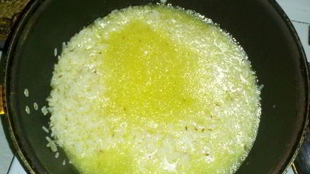 Рецепт ризотто и золотая курочка