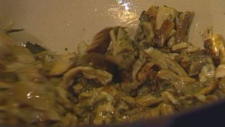 Рецепт ризотто с белыми грибами и апельсинами