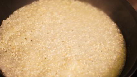 Рецепт ризотто с фенхелем, цукини и мятой