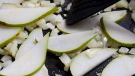 Рецепт ризотто с горгонзолой и грушей