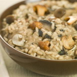 Рецепт Ризотто с грибами и пармезаном