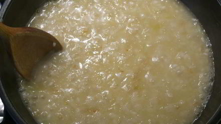 Рецепт ризотто с грушей и горгонзолой