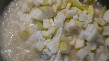 Рецепт ризотто с грушей и горгонзолой