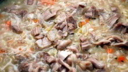 Рецепт ризотто с индейкой