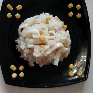 Рецепт Ризотто с кальмарами