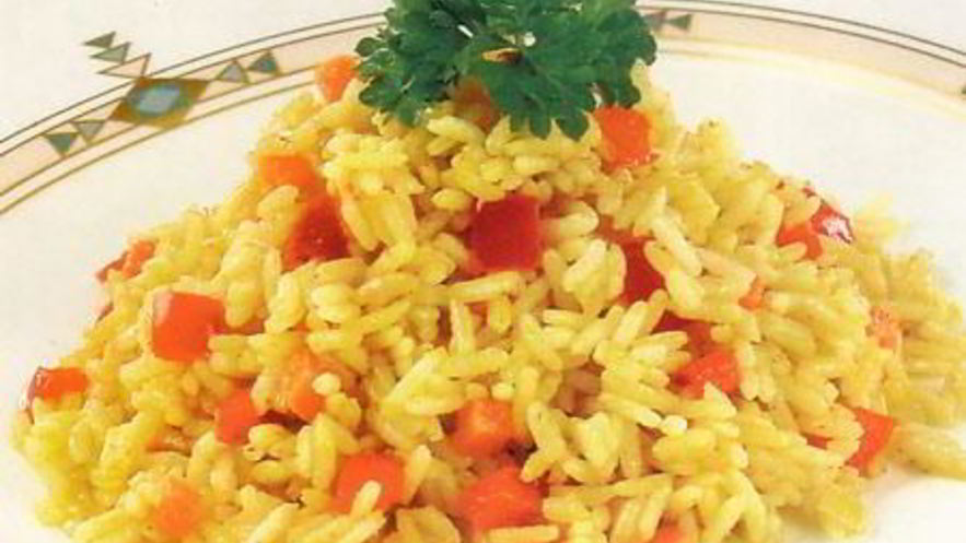 Рецепт ризотто с красным перцем