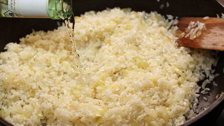 Рецепт ризотто с креветками