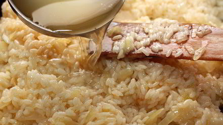 Рецепт ризотто с креветками