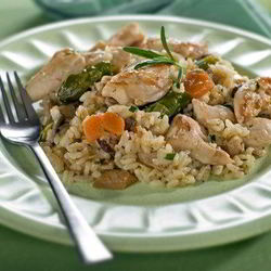 Рецепт Ризотто с курицей и пармезаном