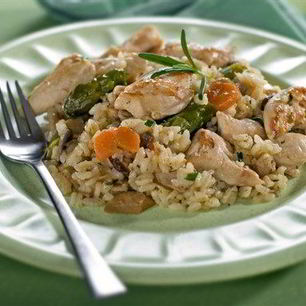 Рецепт Ризотто с курицей и пармезаном