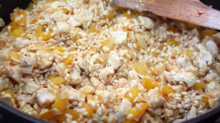 Рецепт ризотто с курицей