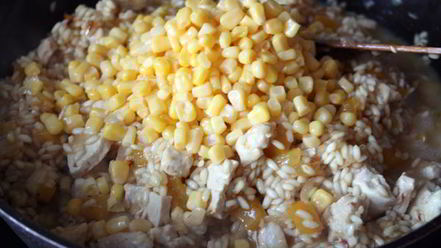 Рецепт ризотто с курицей