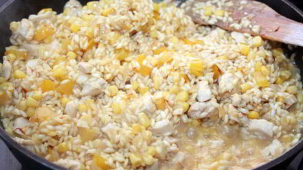 Рецепт ризотто с курицей