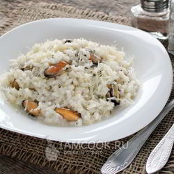 Рецепт Ризотто с мидиями