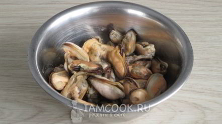 Рецепт ризотто с мидиями