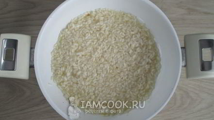 Рецепт ризотто с мидиями