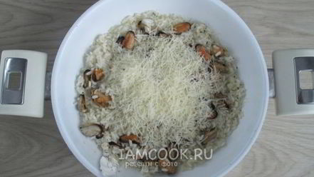 Рецепт ризотто с мидиями