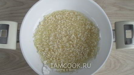 Рецепт ризотто с мидиями