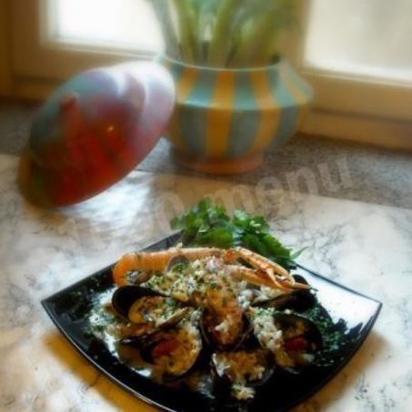 Рецепт Ризотто с моллюсками