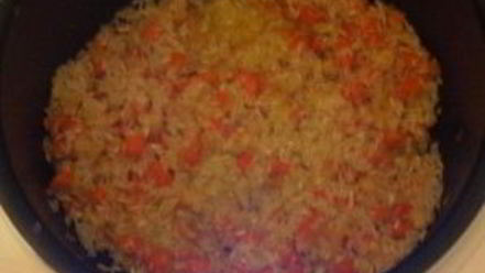 Рецепт ризотто с морепродуктами в мультиварке