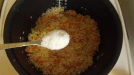 Рецепт ризотто с морепродуктами в мультиварке