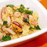 Рецепт Ризотто с морепродуктами