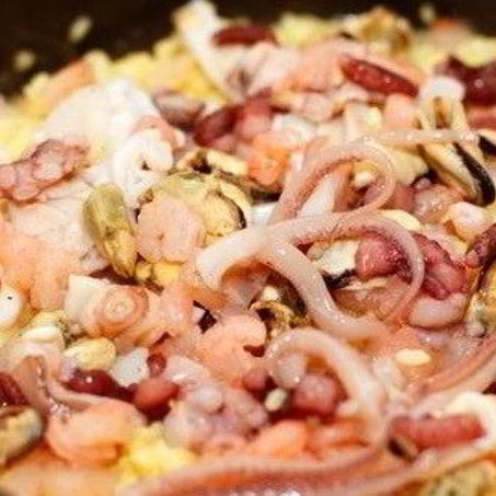 Рецепт Ризотто с морским коктейлем