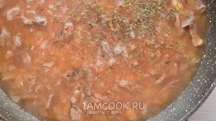 Рецепт ризотто с мясом