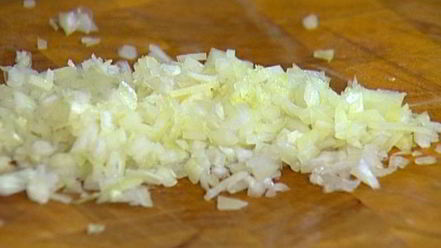 Рецепт ризотто с мятой и ветчиной