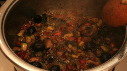 Рецепт ризотто с овощами