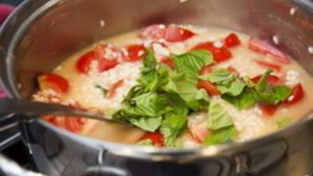 Рецепт ризотто с помидорами