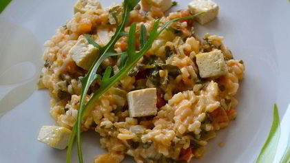 Рецепт Ризотто с руколой