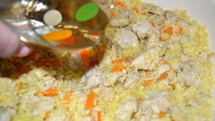 Рецепт ризотто с тыквой и индейкой