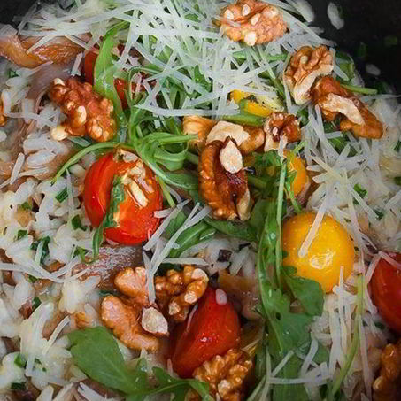 Рецепт Ризотто с вешенками