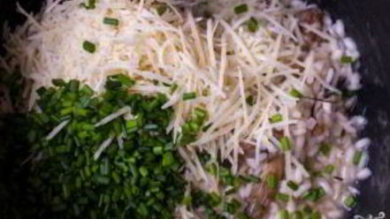 Рецепт ризотто с вешенками