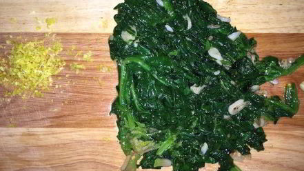 Рецепт ризотто со шпинатом и козьим сыром