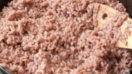 Рецепт ризотто со свеклой