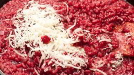 Рецепт ризотто со свеклой