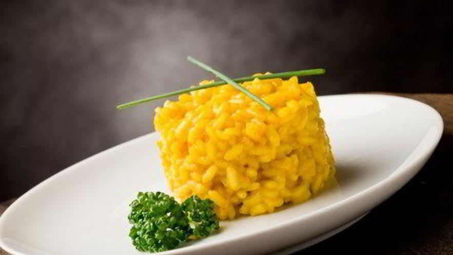 Рецепт сливочного ризотто с морковью и пармезаном