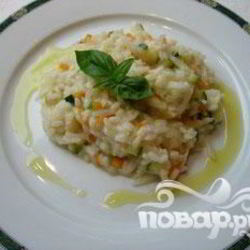 Рецепт Сливочного ризотто с овощами