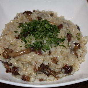 Рецепт Традиционного ризотто с опятами