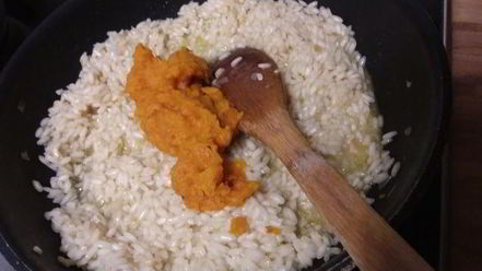 Рецепт тыквенного ризотто