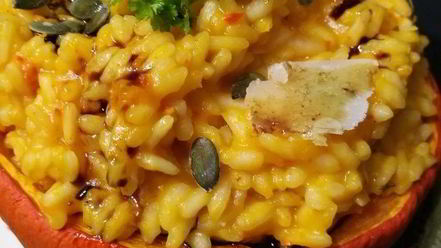 Рецепт тыквенного ризотто