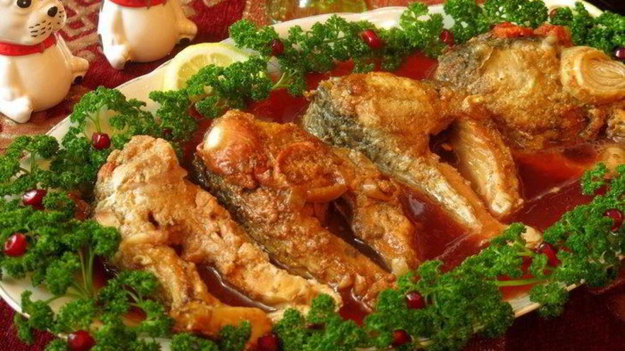 Рецепт фаршированного морковью карп