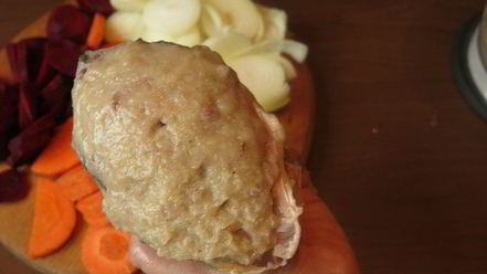 Рецепт фаршированного морковью карп