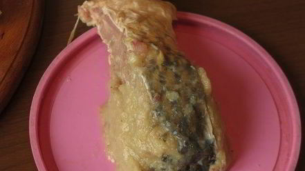 Рецепт фаршированного морковью карп