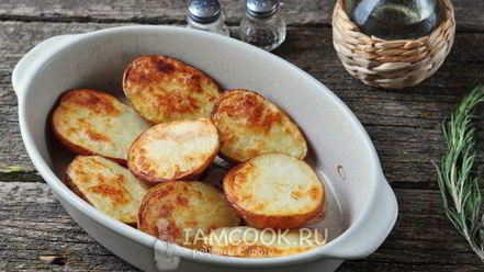 Рецепт форели с картошкой в духовке