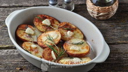 Рецепт форели с картошкой в духовке